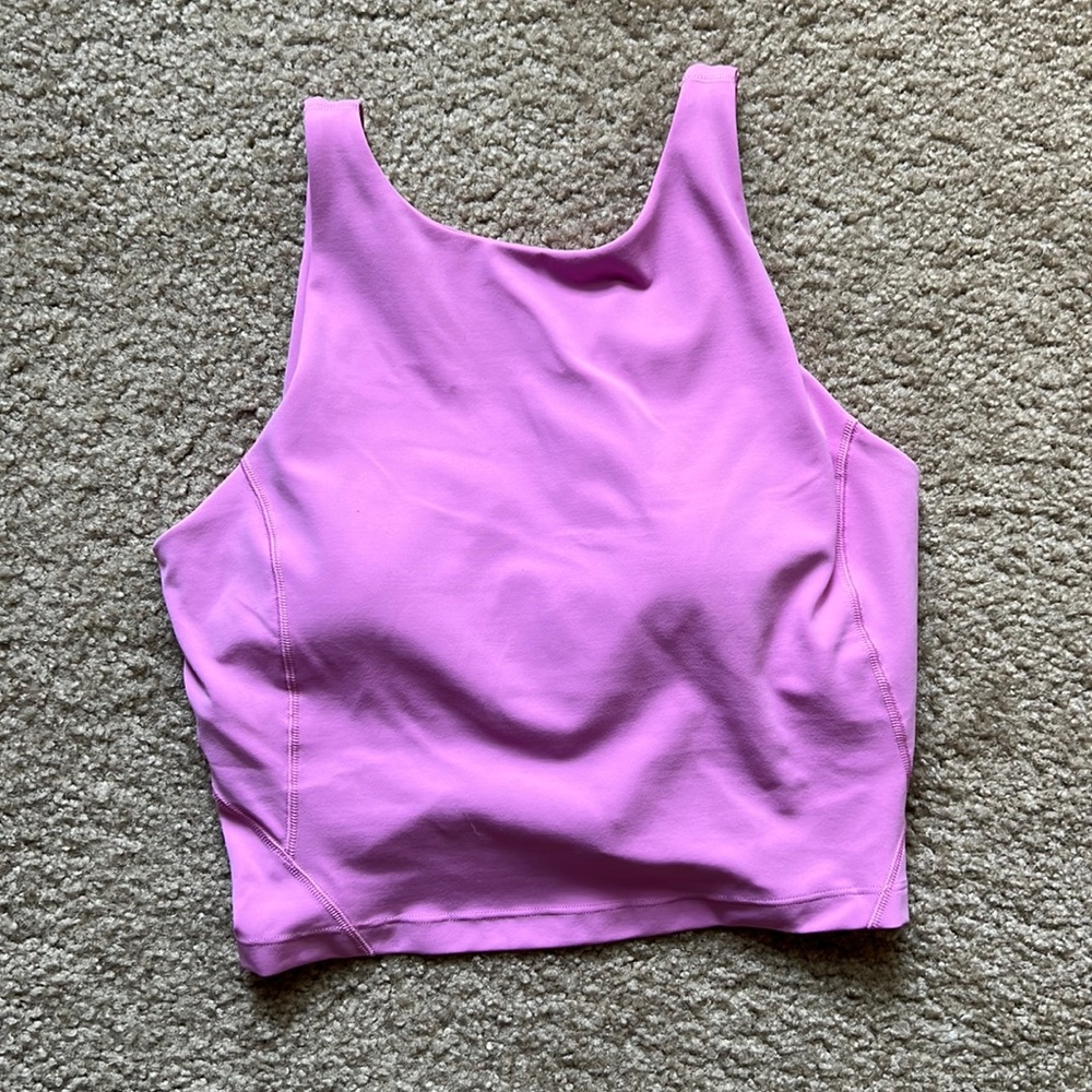 Lululemon Align Bra Tank Size 6 Pink